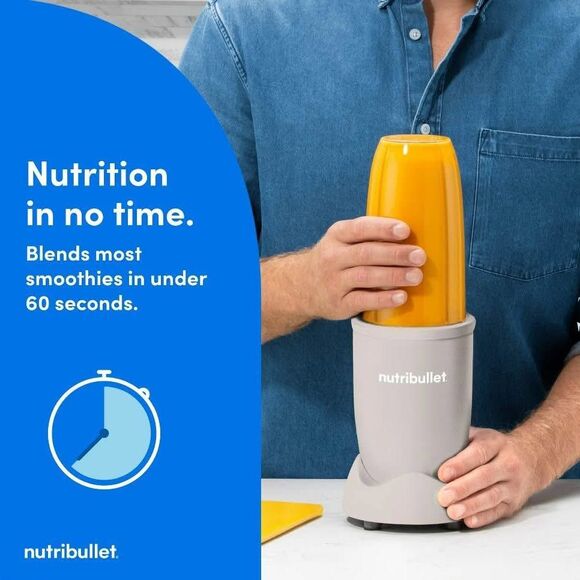 NEW Nutribullet PRO Supercharged Nutrient Extractor Blender (900W)- Indigo - Picture 8 of 10
